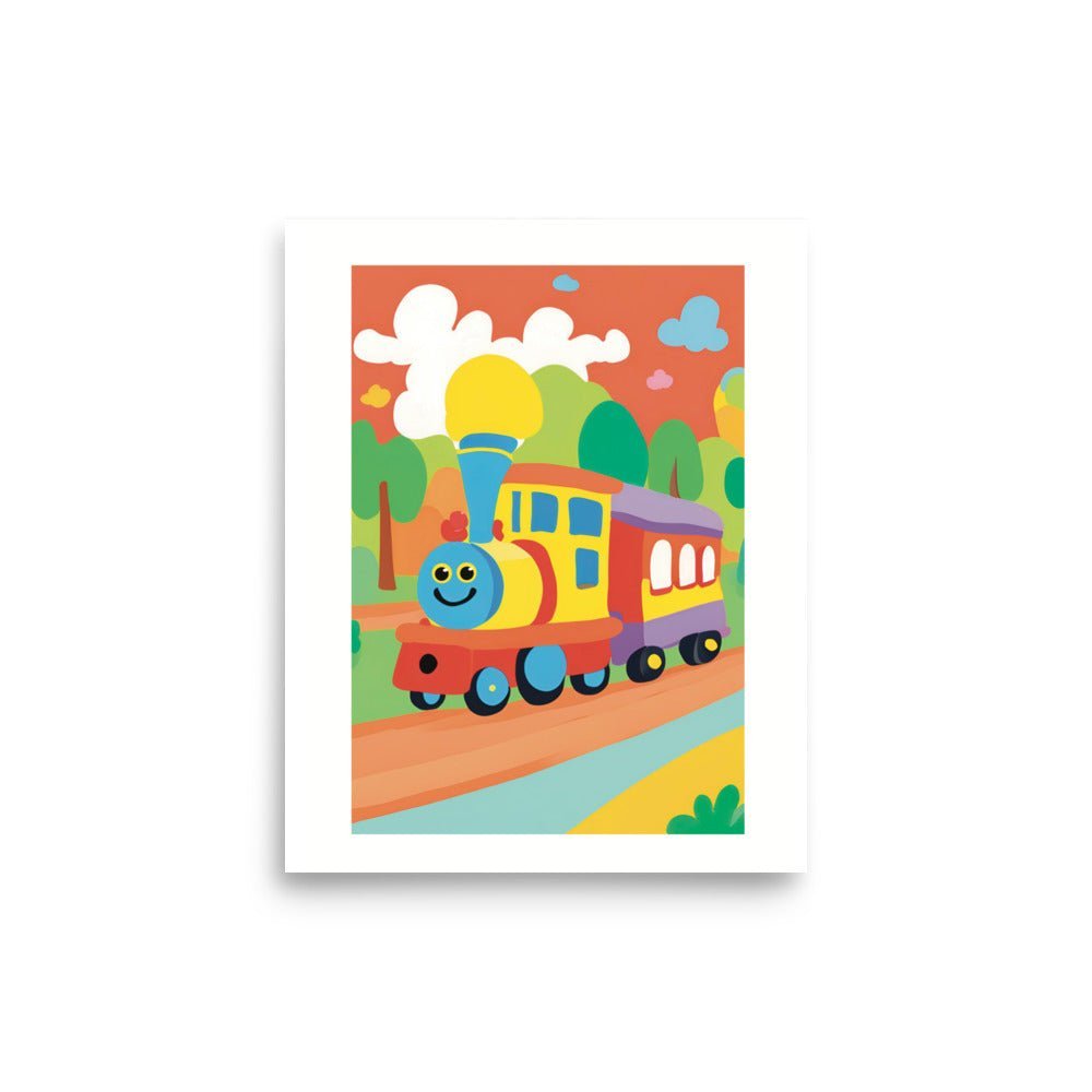 All A Board the Joy Ride Art Print 8 x 10