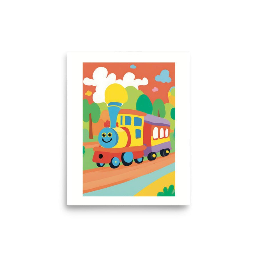 All A Board the Joy Ride Art Print 8 x 10