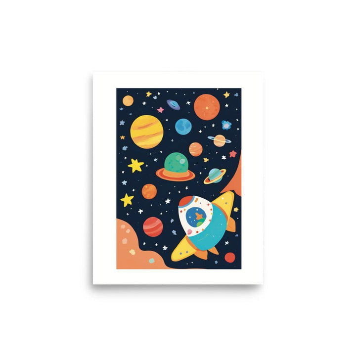 An Alternate View of Space Poster 8 x 10