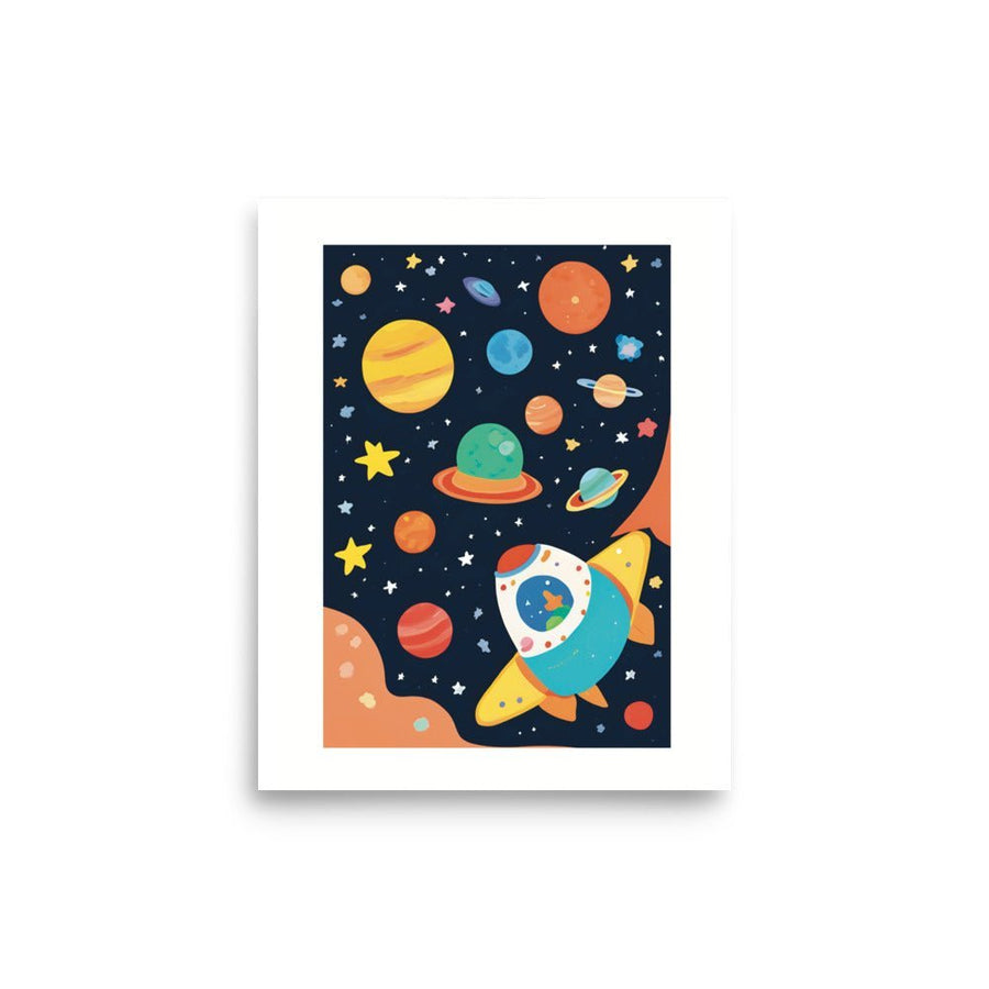 An Alternate View of Space Poster 8 x 10