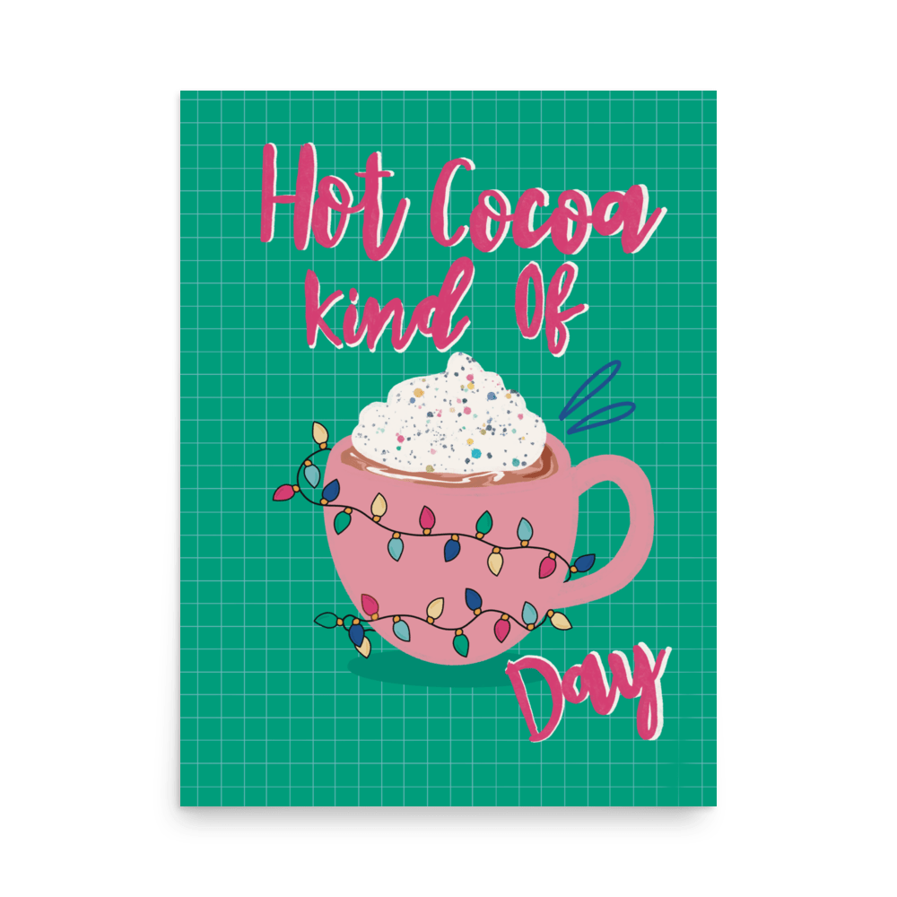 Hot Cocoa Season - Digital Art