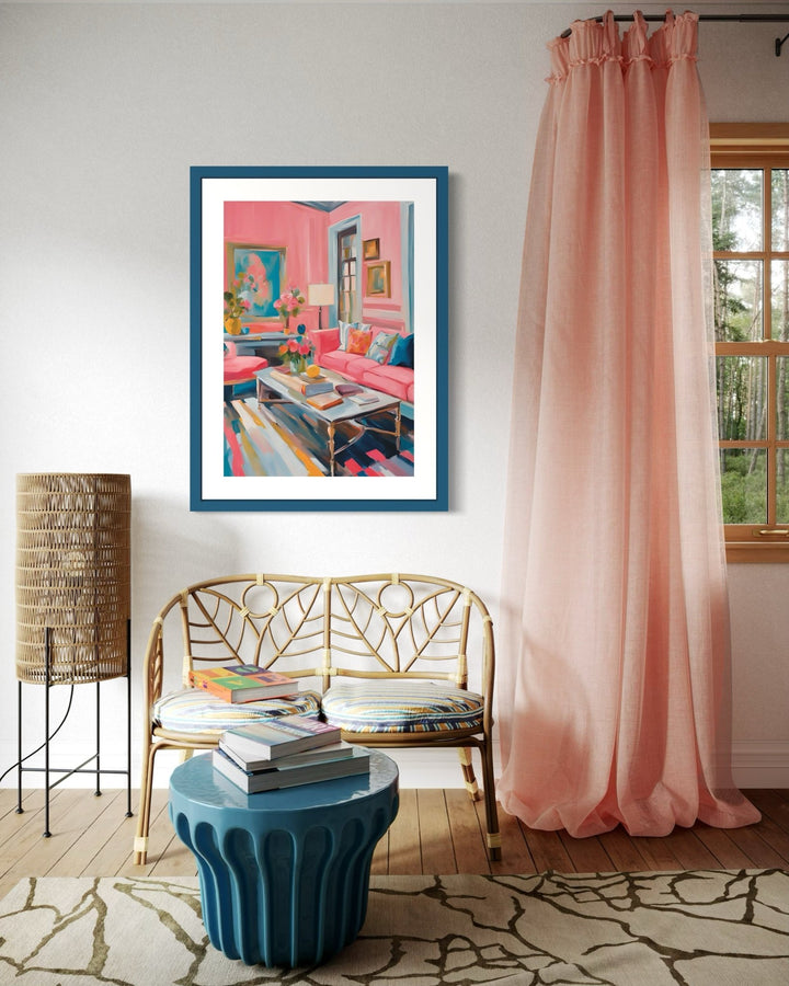 A Very Preppy Hall Art Print