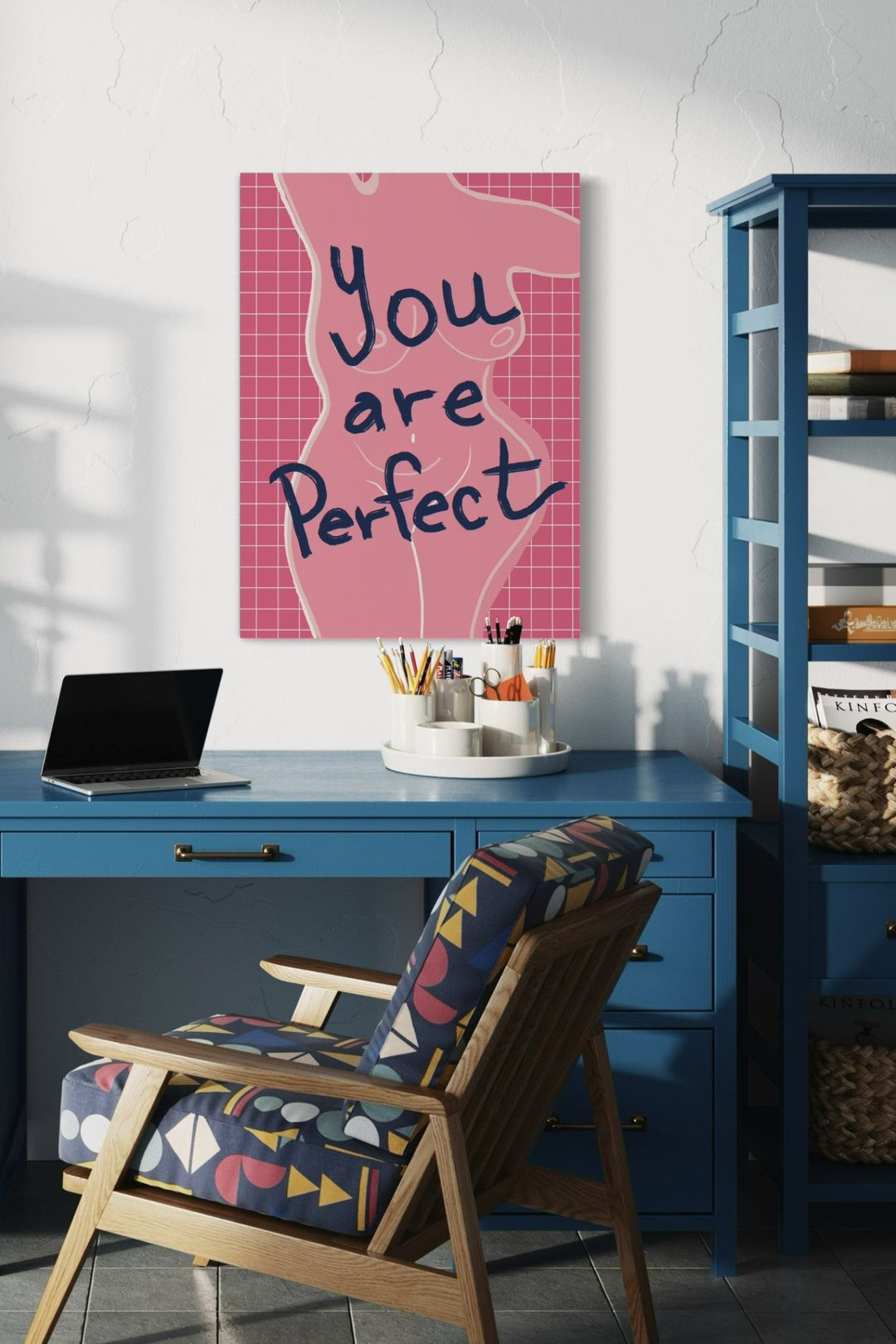 You Are Perfect in Pink Art Print