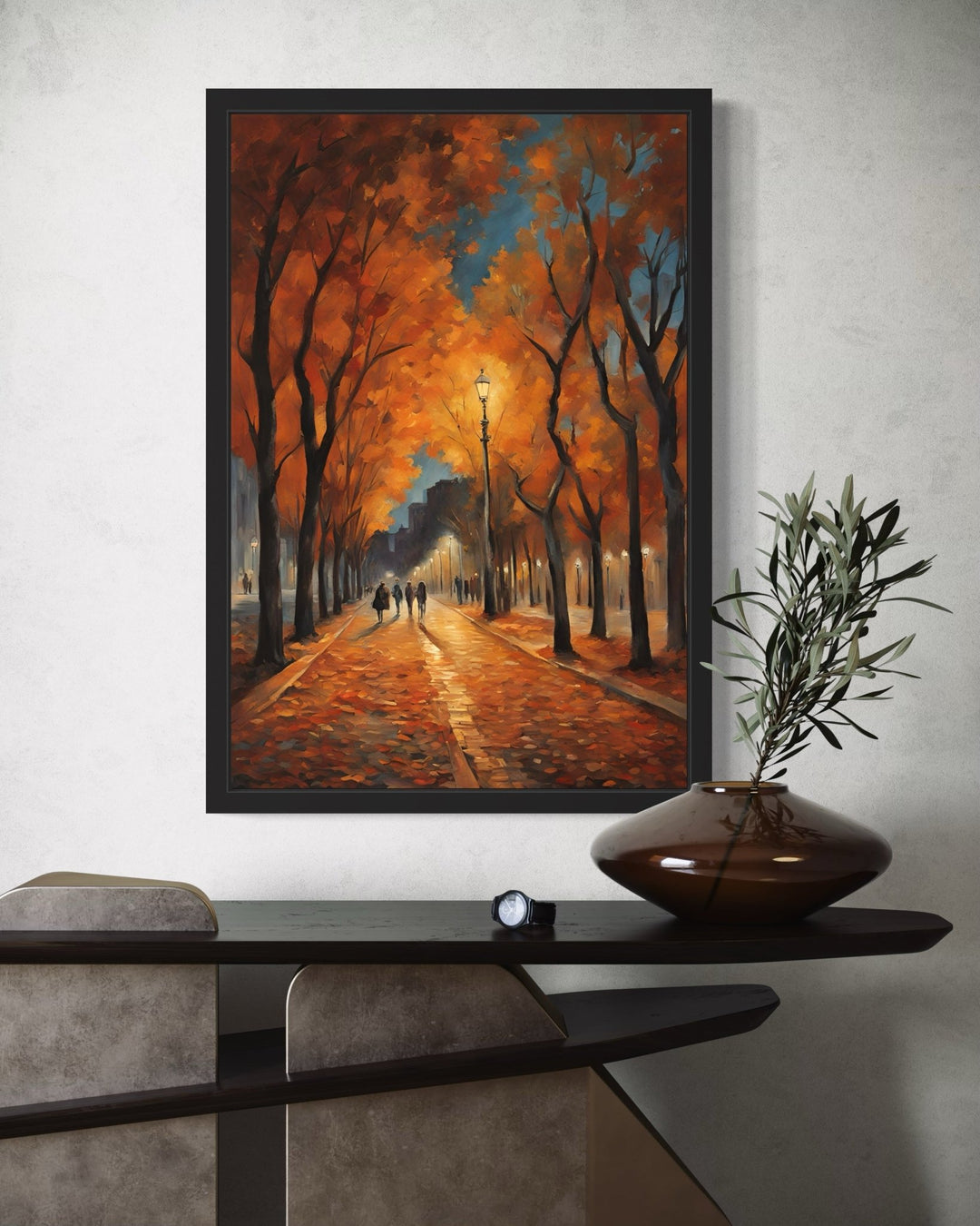 A Stroll in the Autumn Afternoon Poster