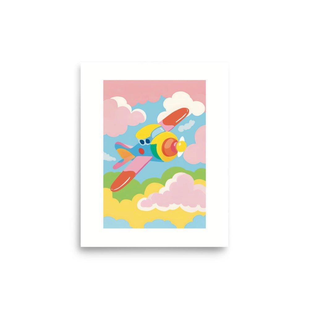 Soaring Through Candy Clouds Poster 8 x 10