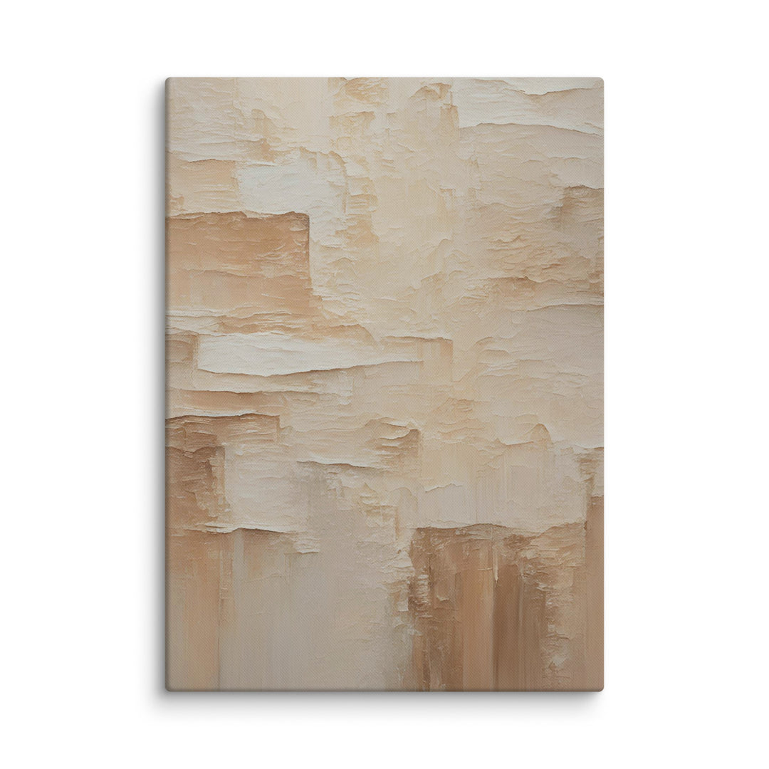 Sand Shades Abstract Canvas