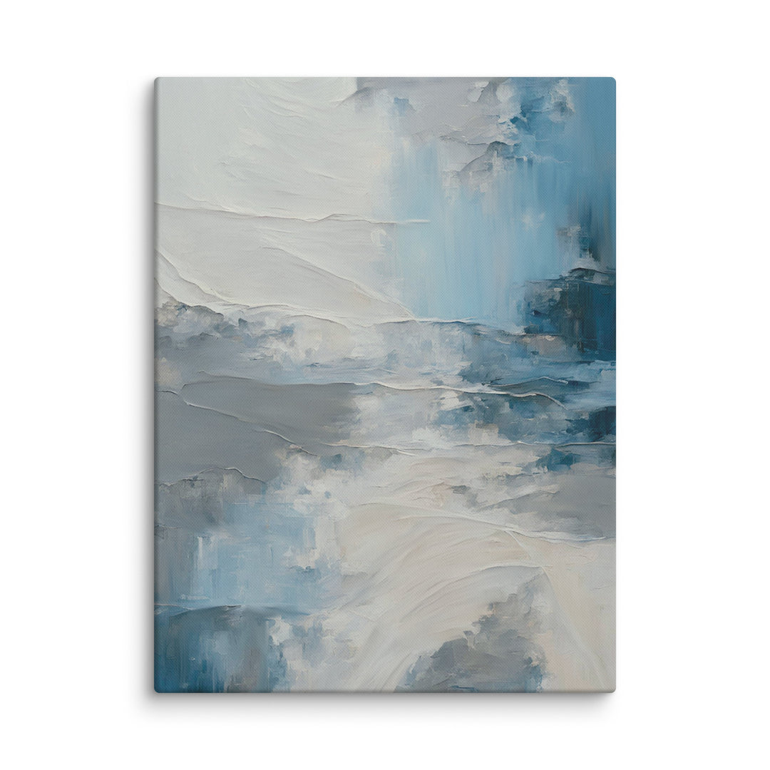 Ocean Waves Abstract Canvas