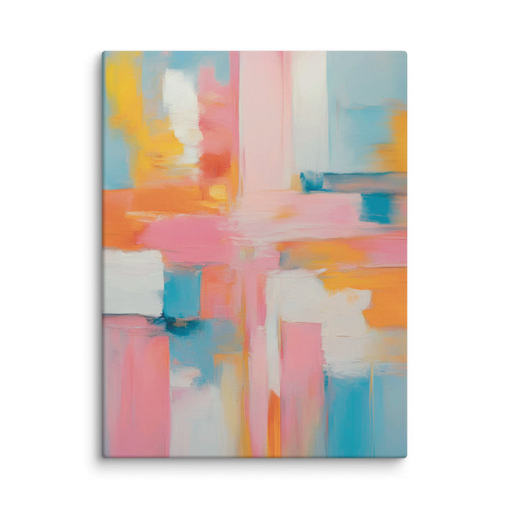 Bubbly Colors Abstract Canvas