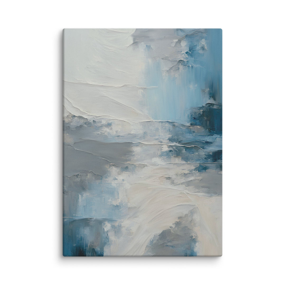 Ocean Waves Abstract Canvas