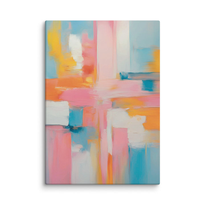 Bubbly Colors Abstract Canvas