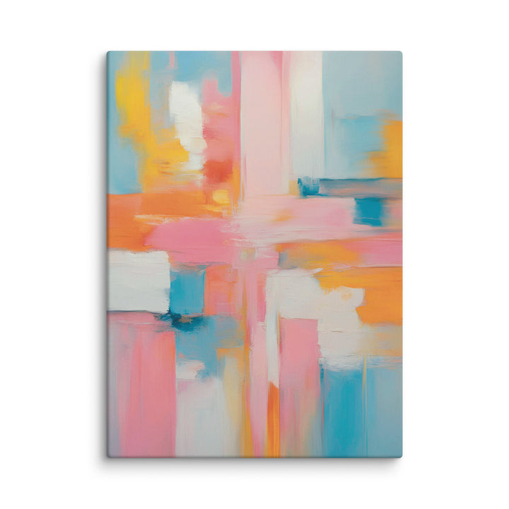 Bubbly Colors Abstract Canvas