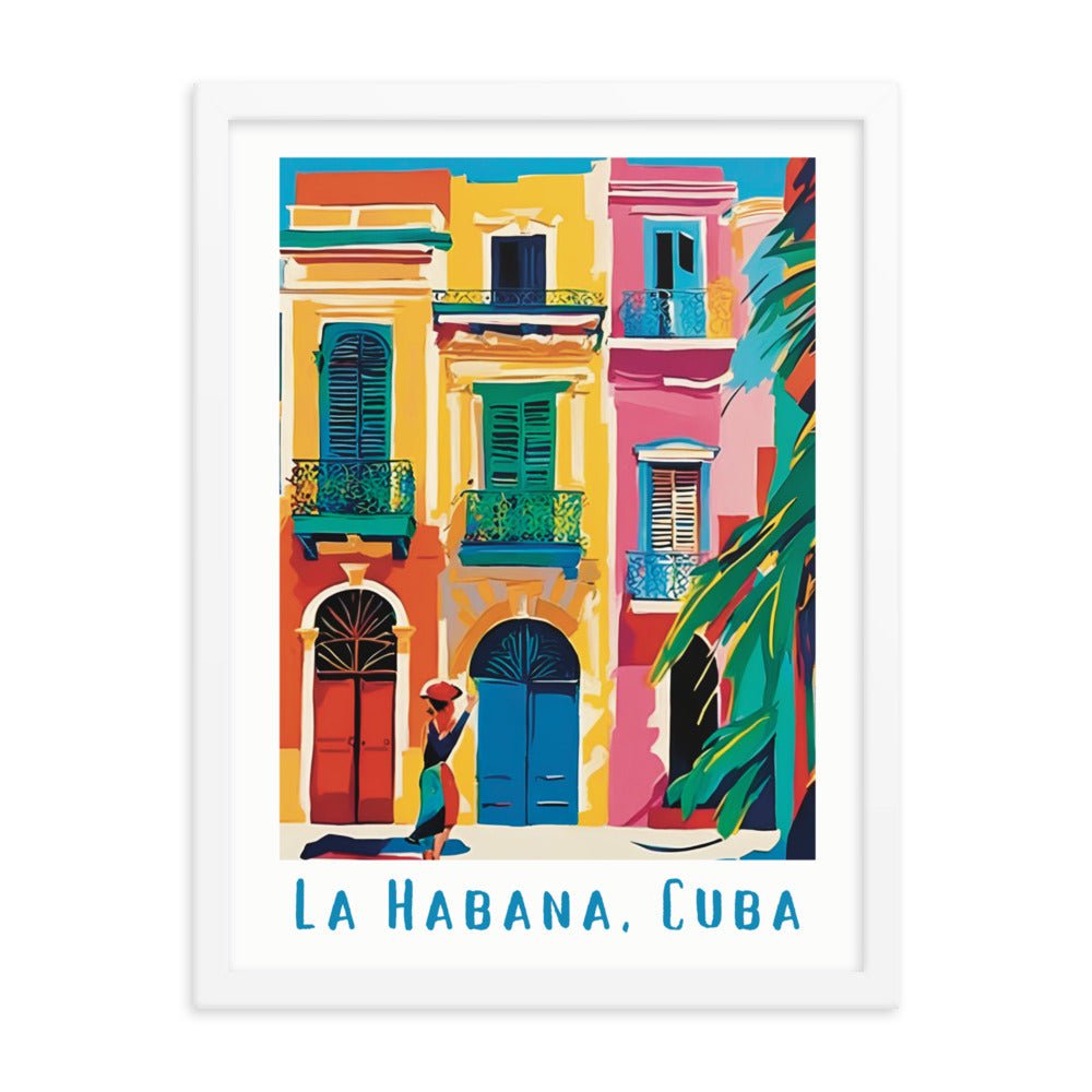 La Havana, Cuba Framed Art Print