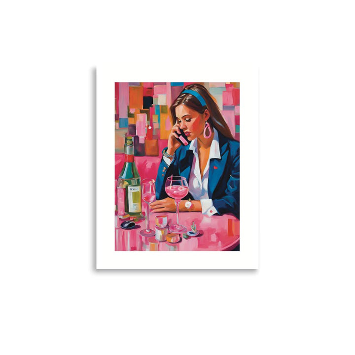 A "Clueless" Preppy Girl Art Print