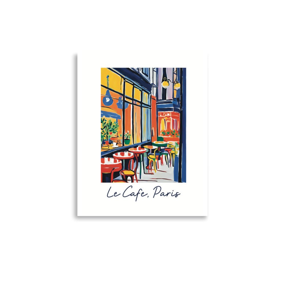 Le Cafe Paris Poster