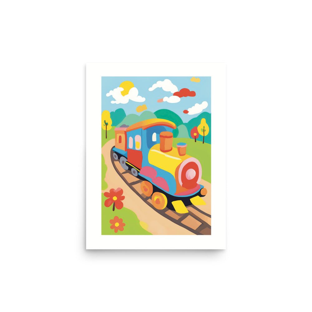 The Cotton Candy Train Poster