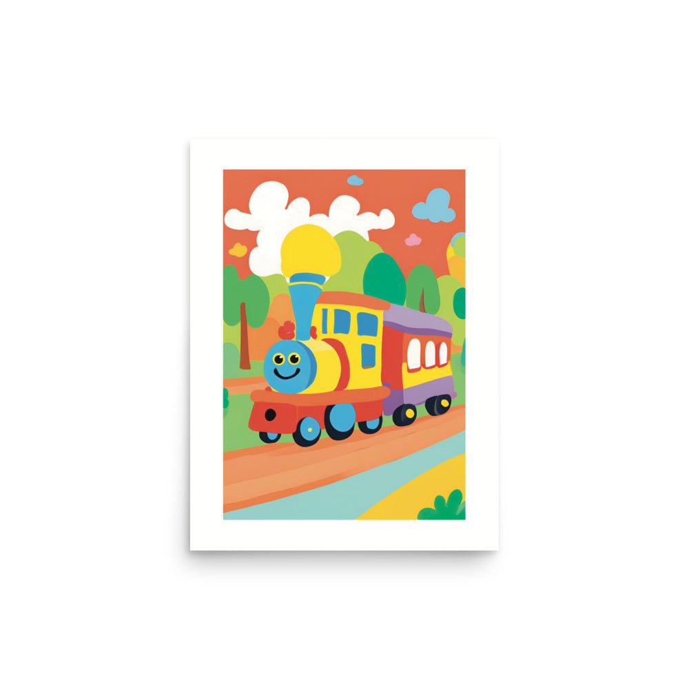 All A Board the Joy Ride Art Print