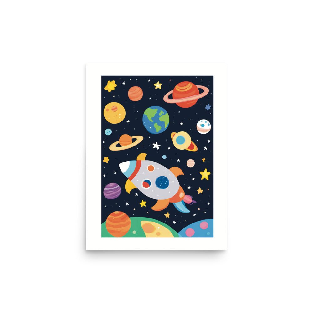 Abstract Perception of Space Poster