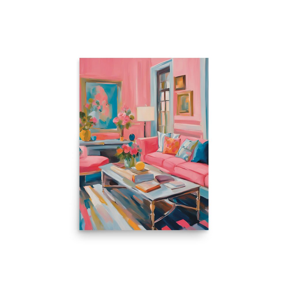 A Very Preppy Hall Art Print