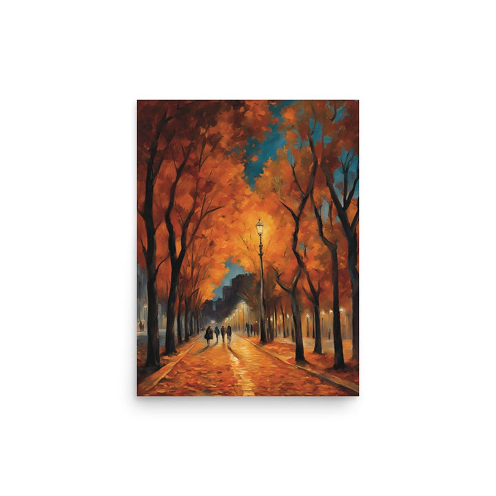 A Stroll in the Autumn Afternoon Poster