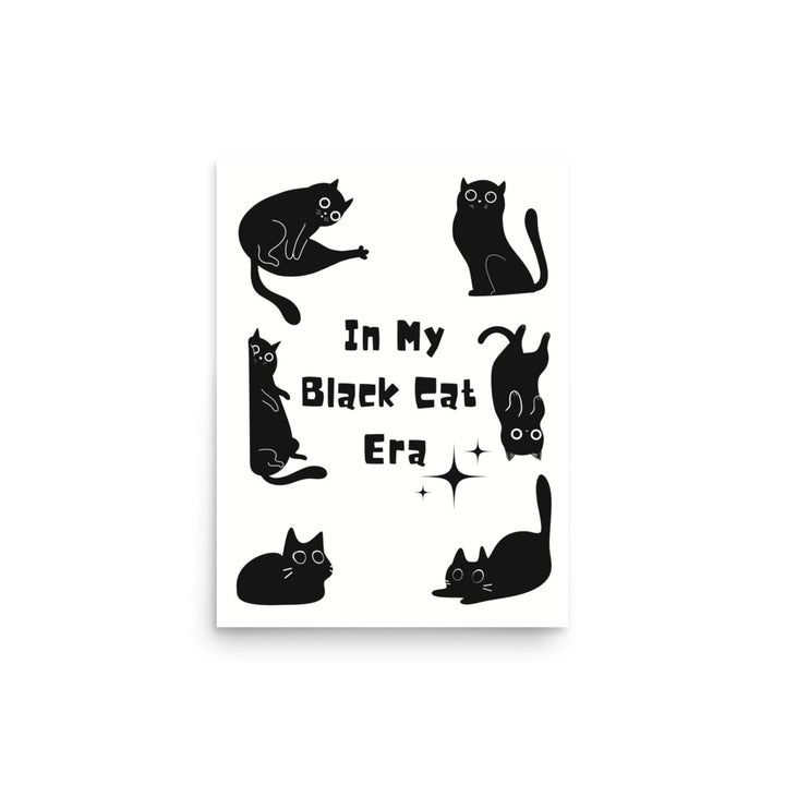 In my Black Cat Era Art Print