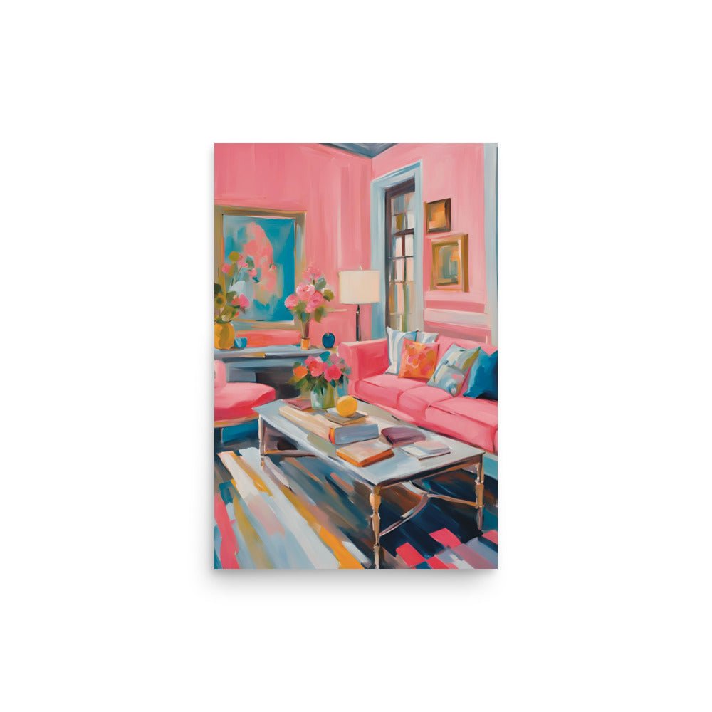 A Very Preppy Hall Art Print