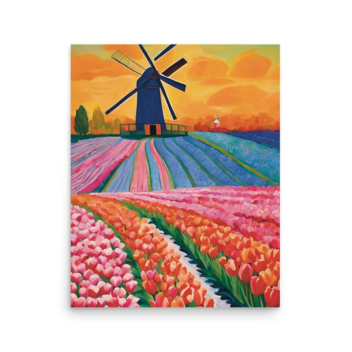 Don Quixote Field of Dreams Art Print