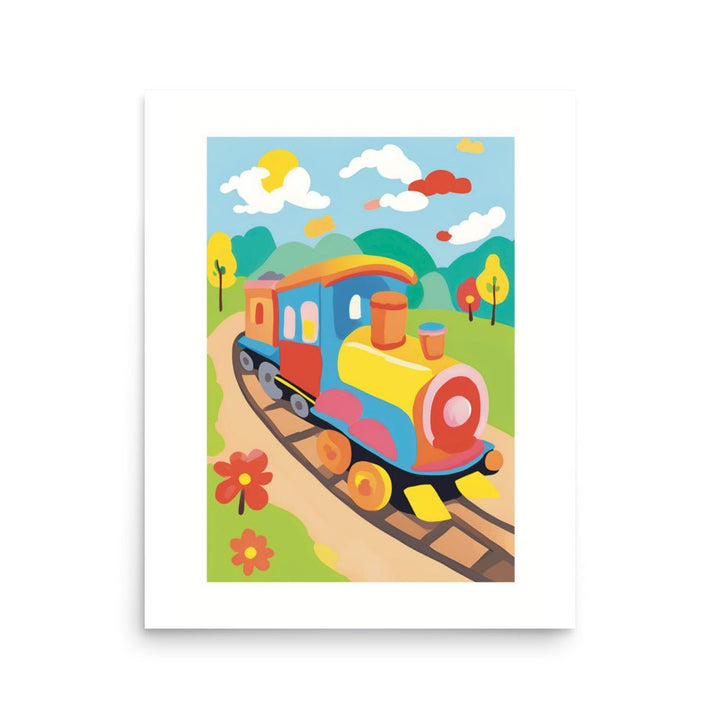 The Cotton Candy Train Poster