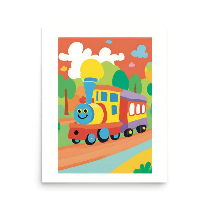 All A Board the Joy Ride Art Print