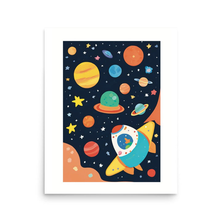 An Alternate View of Space Poster