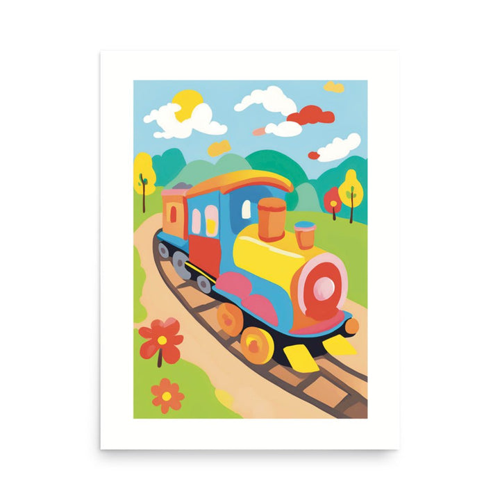 The Cotton Candy Train Poster