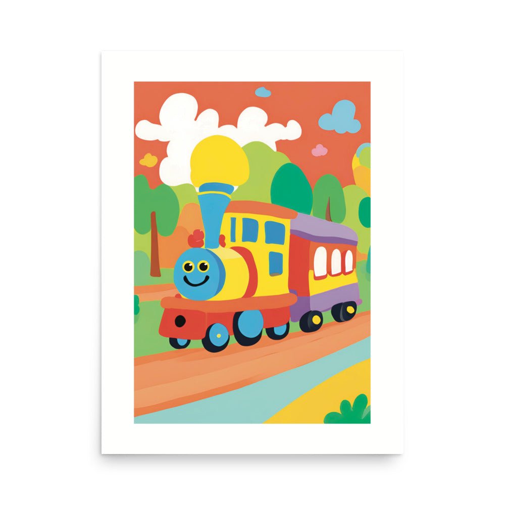 All A Board the Joy Ride Art Print