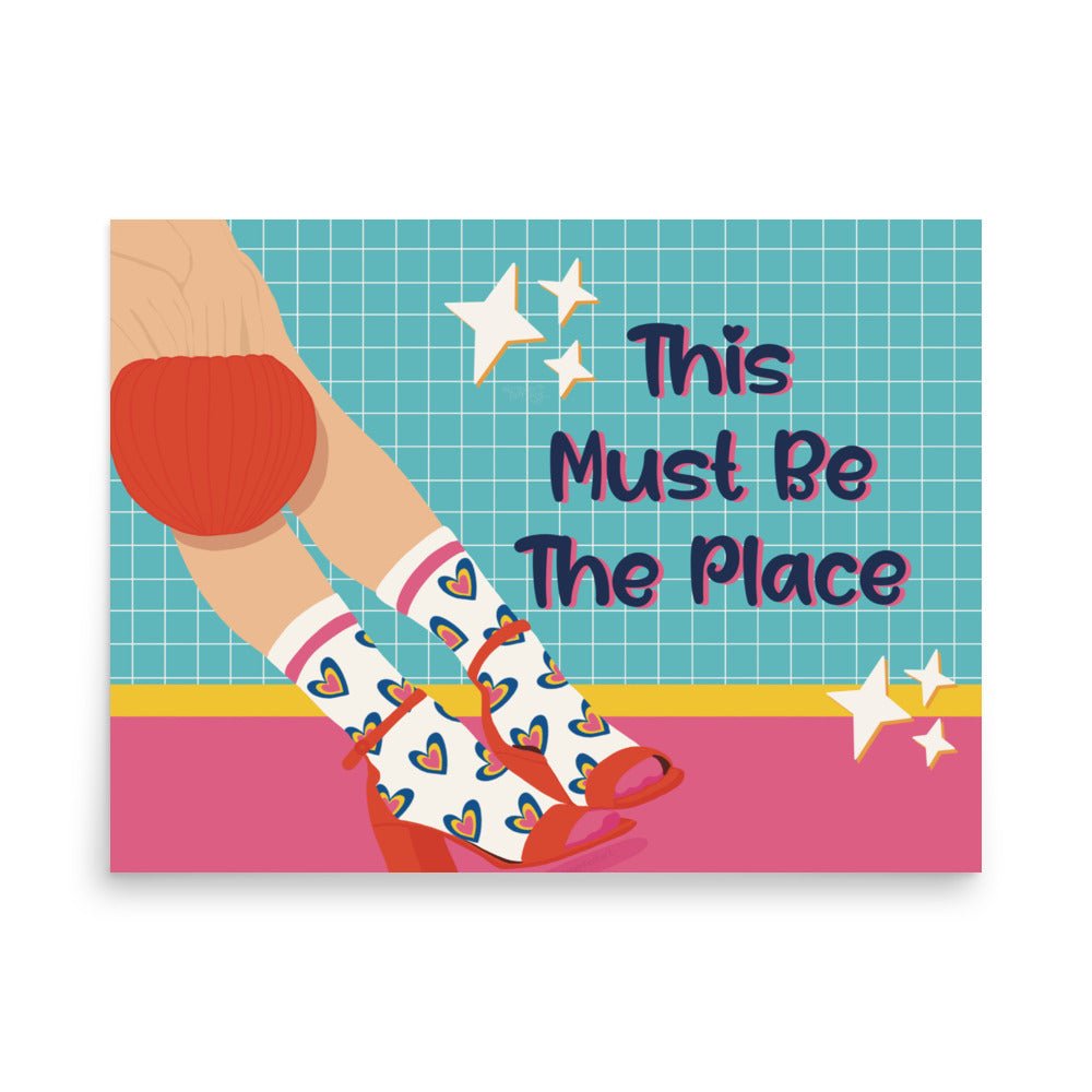 This Must Be the Place Art Print