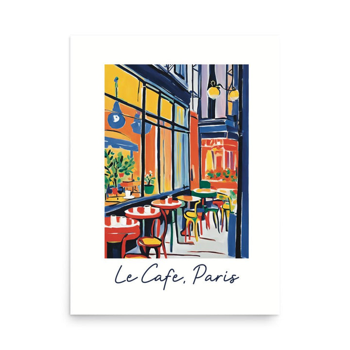 Le Cafe Paris Poster