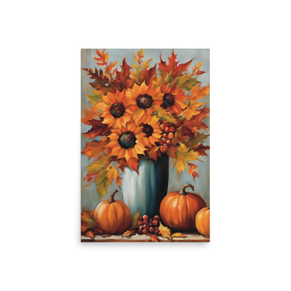 Autum_Sunflowers_Art_Print