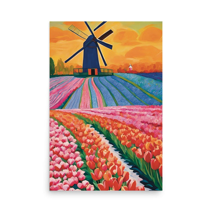 Don Quixote Field of Dreams Art Print