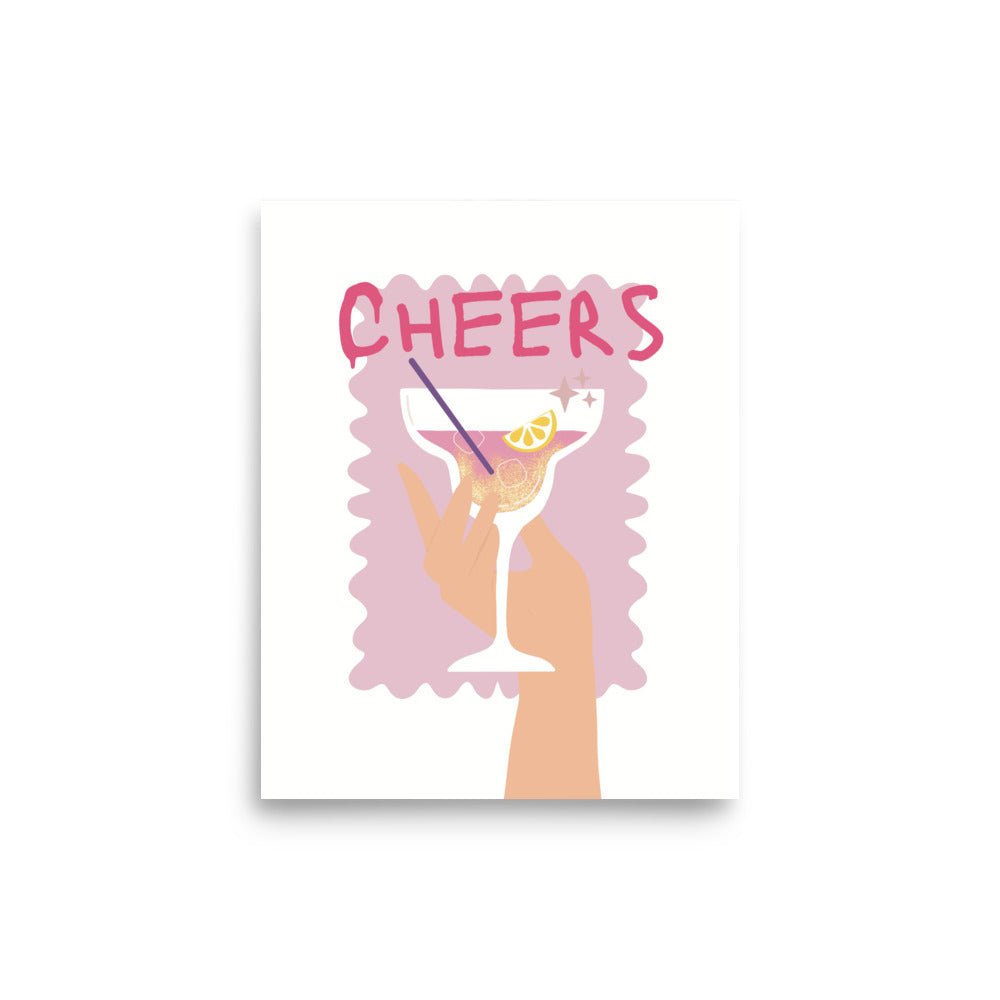 Cheers BxXx Art Print