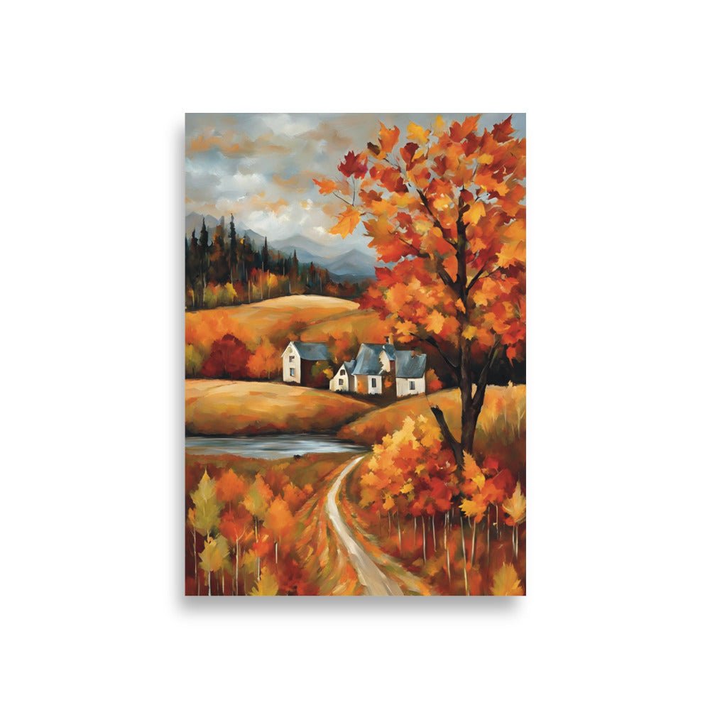 A Fall Getaway Art Print