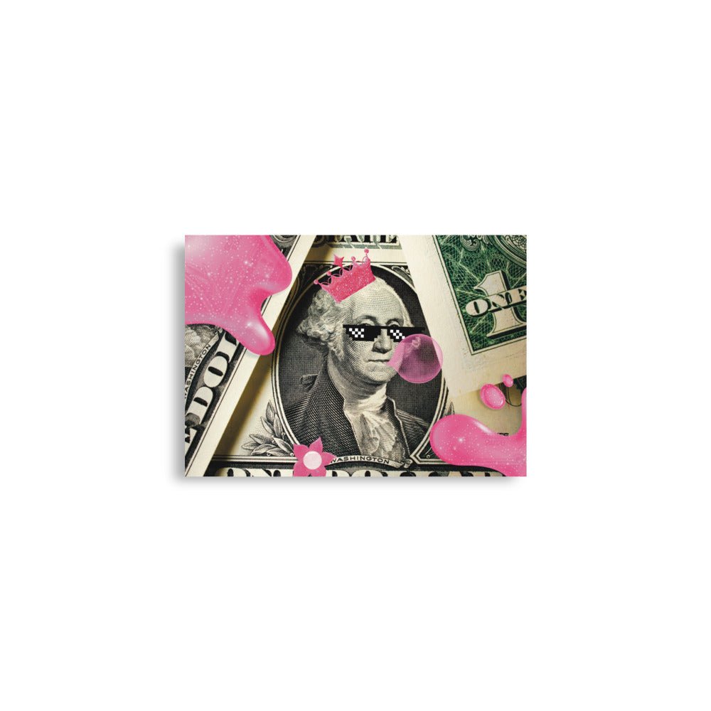 Funky Dollar Art Print