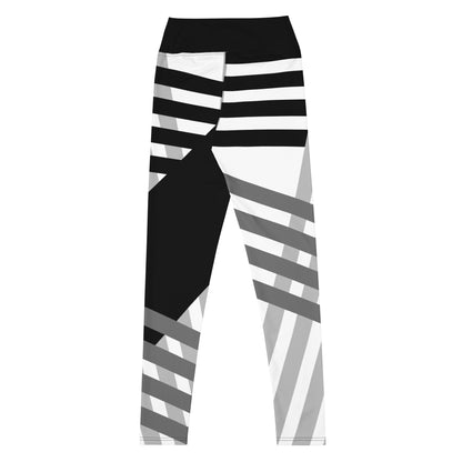 50 Shadows of Grey- Yoga Leggings- High Waisted Pants